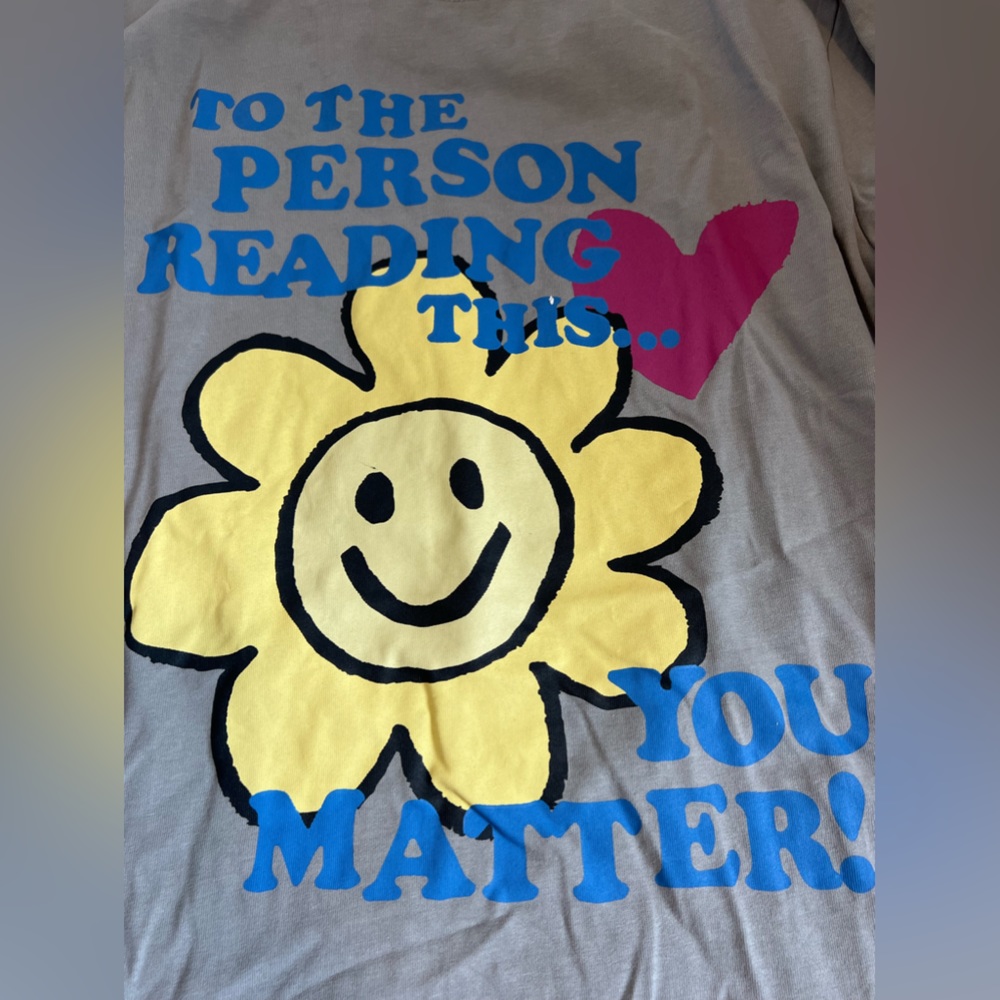 Change organization long sleeve graphic tee